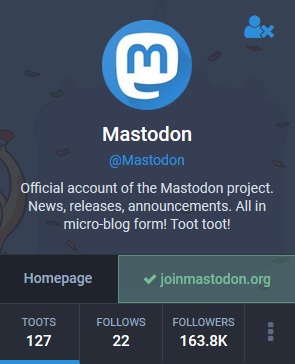 This account is definitely run by whoever owns joinmastodon.org!